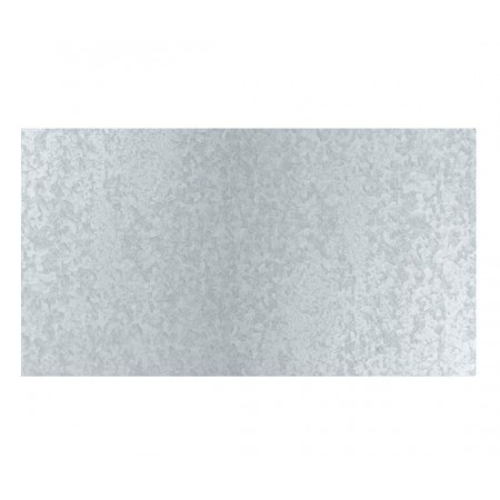 Panel metalico liso galv. 1000x500
