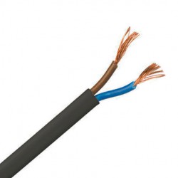 Mts. cable manguera 0,6/1 kv 2 conduc. 1.5